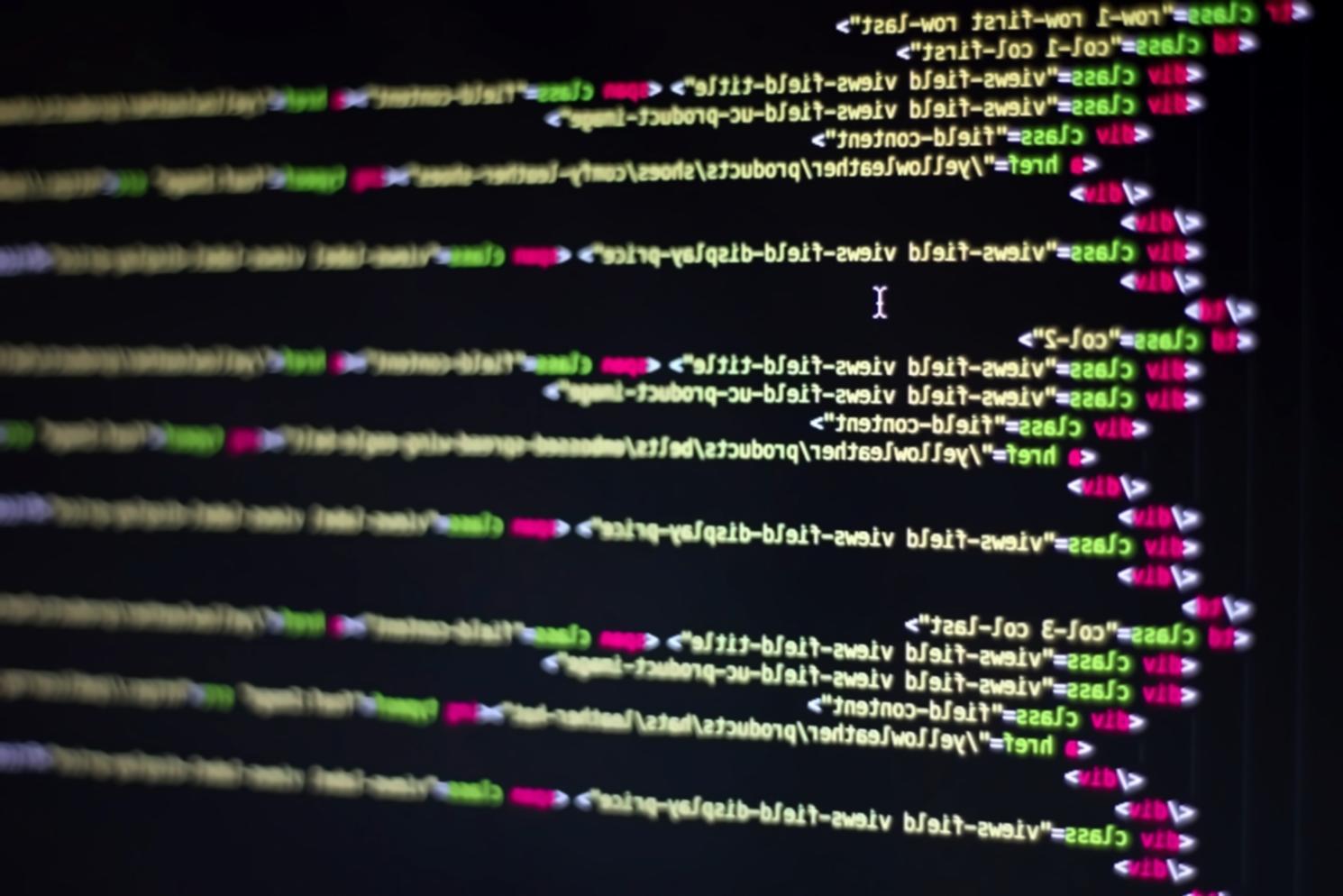 Smart contract development workspace showing code architecture